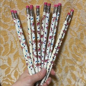 Vintage Piglet from Winnie the Pooh Wooden Pencils